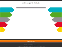Tablet Screenshot of md-rennsporttechnik.de